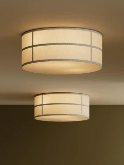 Plafones|Lámparas De Techo>Audo Copenhagen Plafón artesanal de lino Hashira