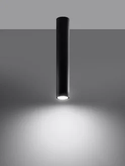 Plafones|Lámparas De Techo></noscript> Plafón Castro, 40 cm Negro mate