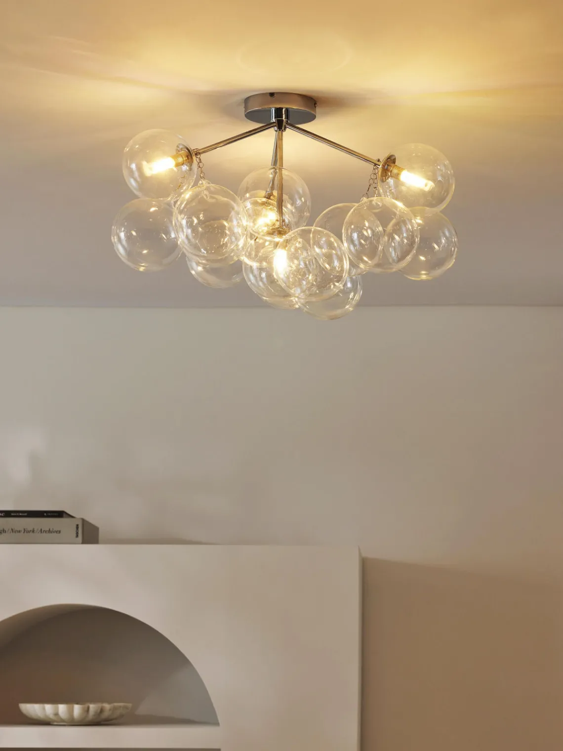 Outlet Plafón con pantallas esfericas Bubbles Plafones|Lámparas De Techo