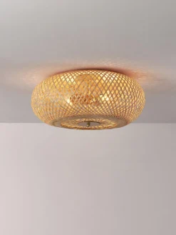 Best Plafón de bambú de diseño Evelyn Plafones|Lámparas De Techo