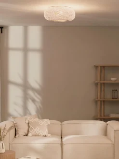 Online Plafón de bambú de diseño Evelyn Plafones|Lámparas De Techo