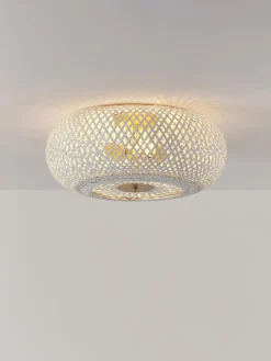 Online Plafón de bambú de diseño Evelyn Plafones|Lámparas De Techo