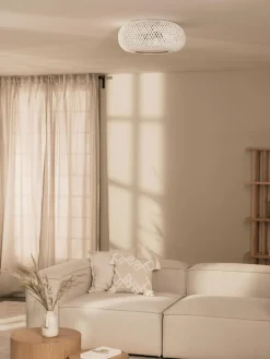 Online Plafón de bambú de diseño Evelyn Plafones|Lámparas De Techo