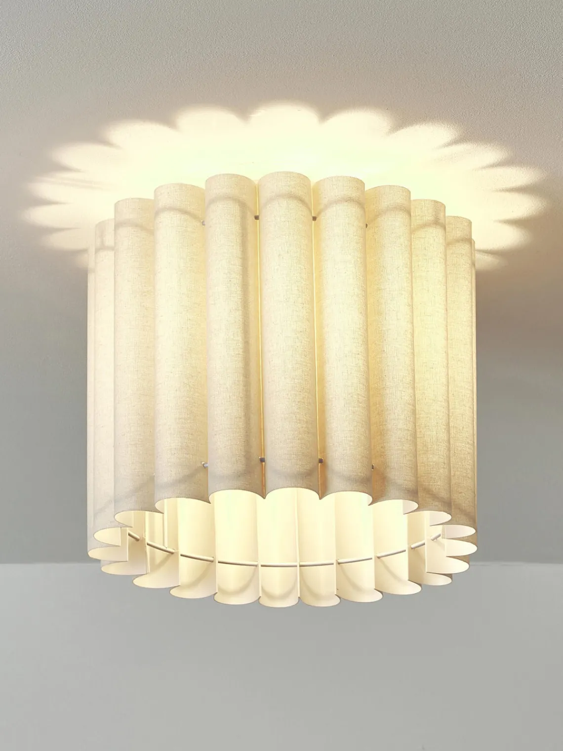 Hot Plafón de lino Lucina Plafones|Lámparas De Techo