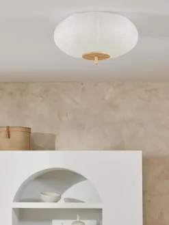 New Plafón de papel de arroz de diseño Misaki Plafones|Lámparas De Techo