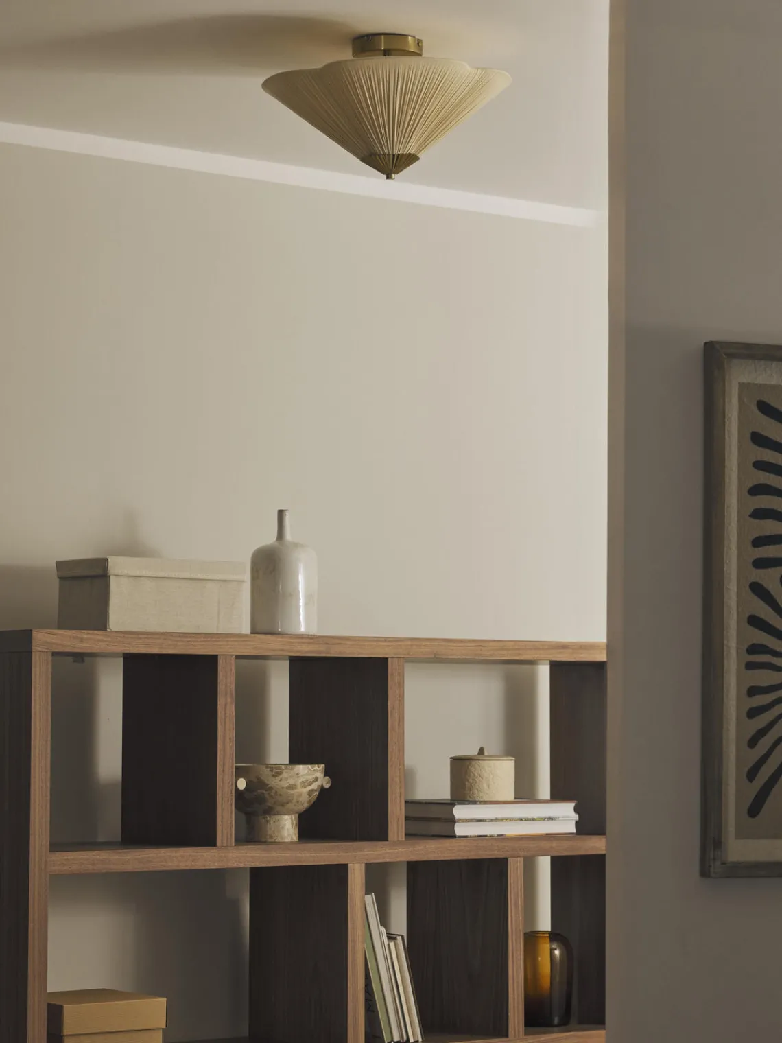 Plafones|Lámparas De Techo>Westwing Collection Plafón de techo con pantalla invertida Leora