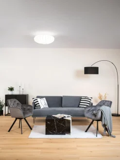 Plafones|Lámparas De Techo>Aneta Plafón de tela Mamsell