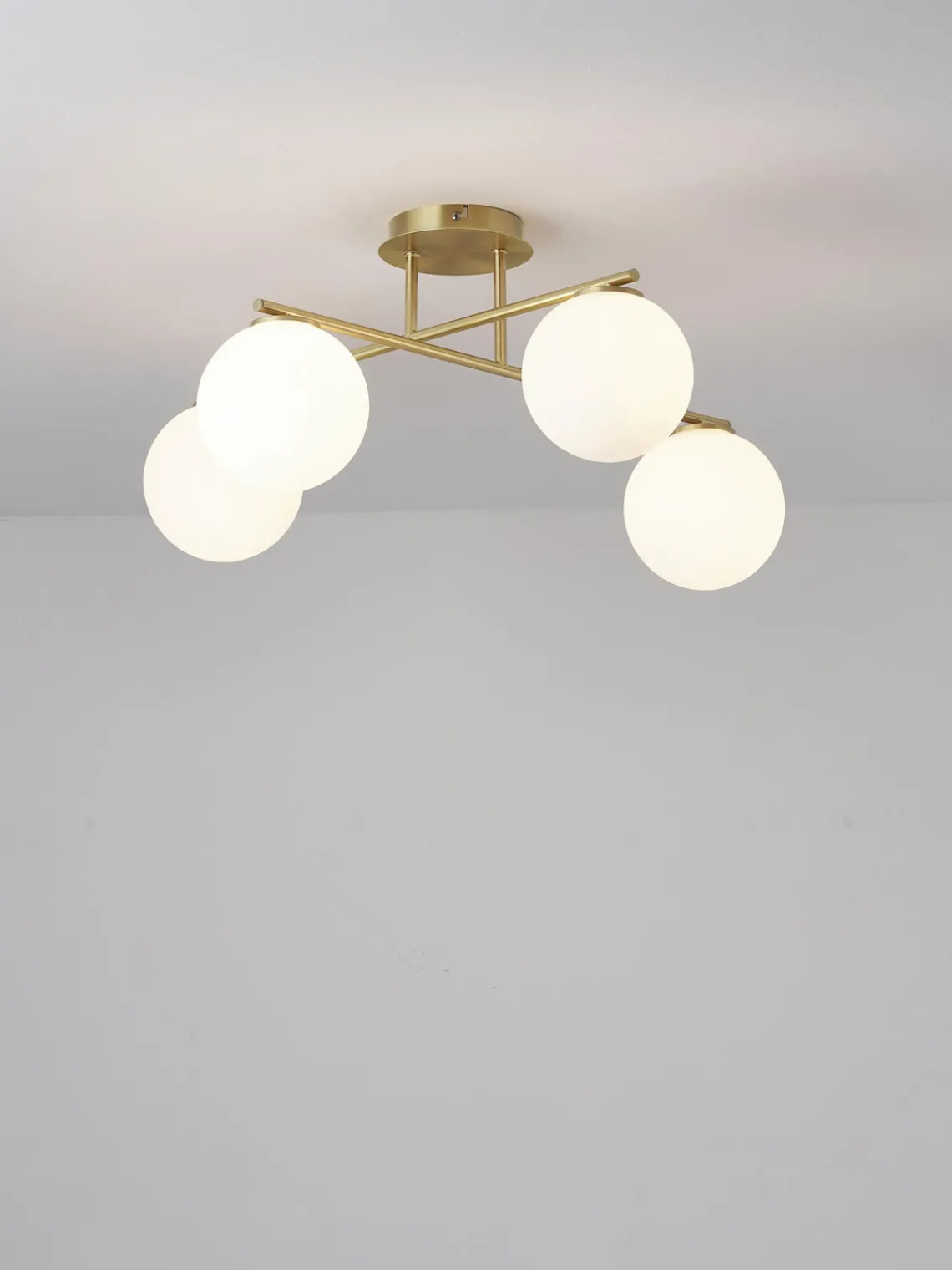 Clearance Plafón de vidrio opalino Atlanta Plafones|Lámparas De Techo