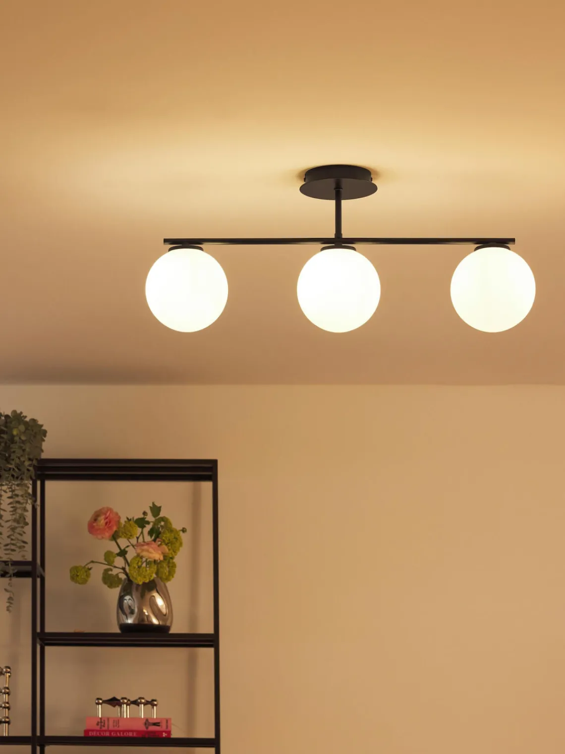 Hot Plafón de vidrio opalino Atlanta Plafones|Lámparas De Techo