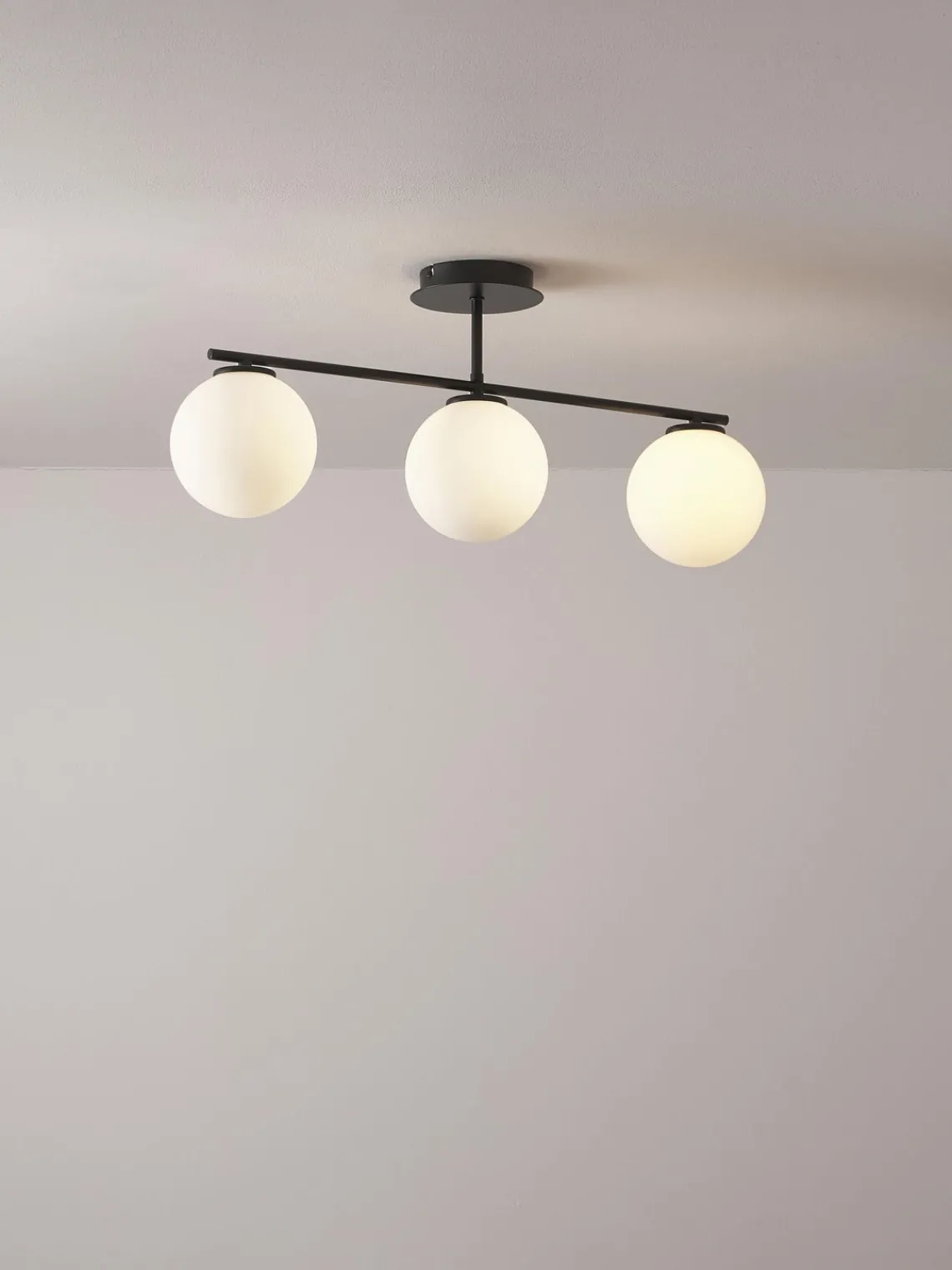 Hot Plafón de vidrio opalino Atlanta Plafones|Lámparas De Techo