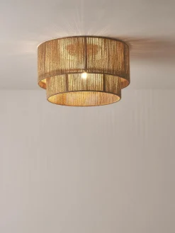 Best Plafón de yute Cecillia Plafones|Lámparas De Techo