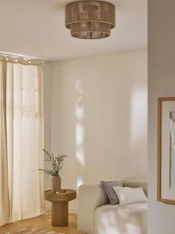 Best Plafón de yute Cecillia Plafones|Lámparas De Techo