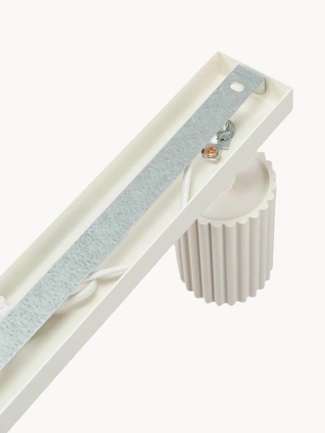 Plafones|Lámparas De Techo> Plafón grande Gleam Blanco Off White