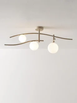 Plafones|Lámparas De Techo></noscript>Westwing Collection Plafón grande Nebo Beige claro