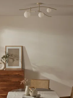 Plafones|Lámparas De Techo></noscript>Westwing Collection Plafón grande Nebo Beige claro