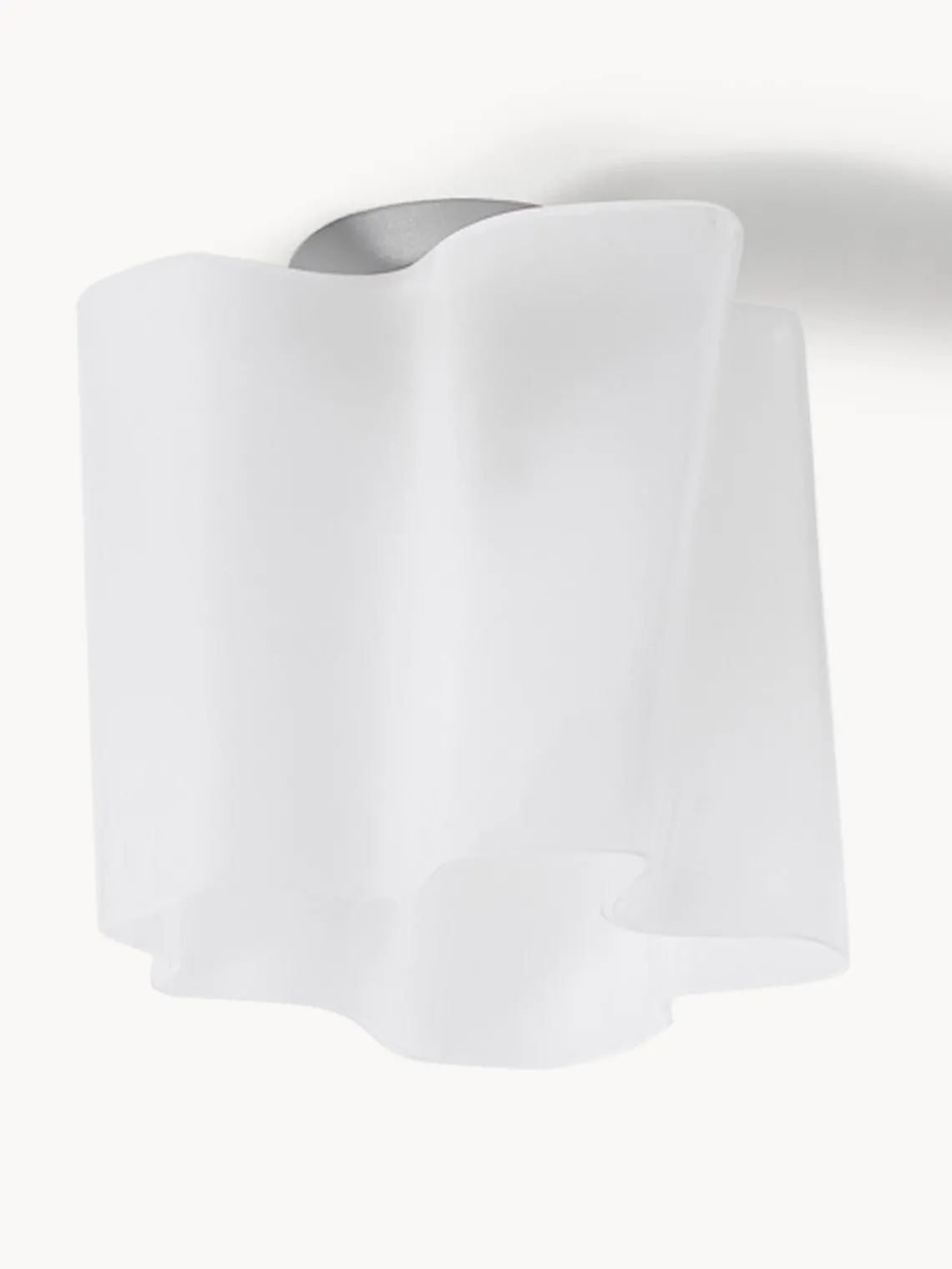 Online Plafón pequeño artesanal de vidrio soplado Logico Plafones|Lámparas De Techo