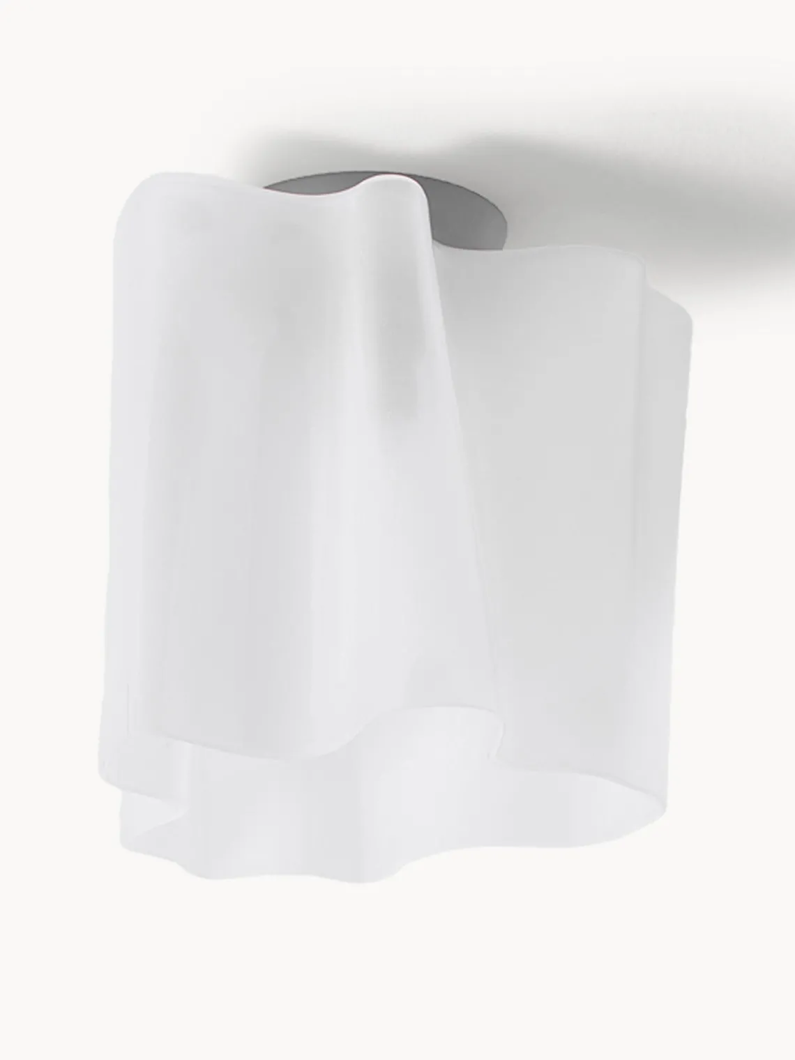 Online Plafón pequeño artesanal de vidrio soplado Logico Plafones|Lámparas De Techo