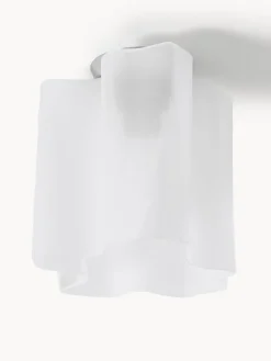 Online Plafón pequeño artesanal de vidrio soplado Logico Plafones|Lámparas De Techo