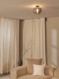 Plafones|Lámparas De Techo> Plafón pequeño de cristal Vaso