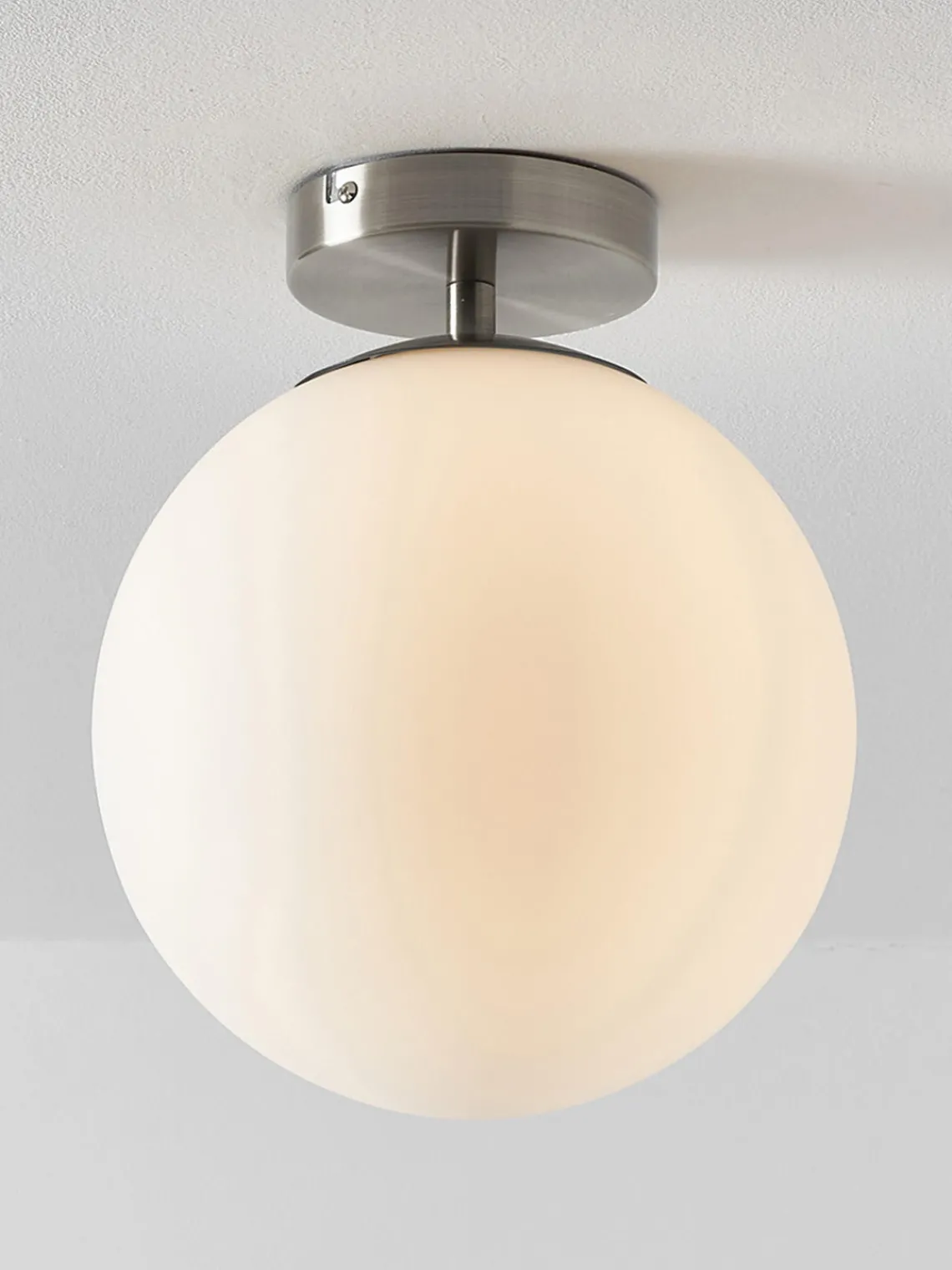 New Plafón pequeño de vidrio Hitch Plafones|Lámparas De Techo