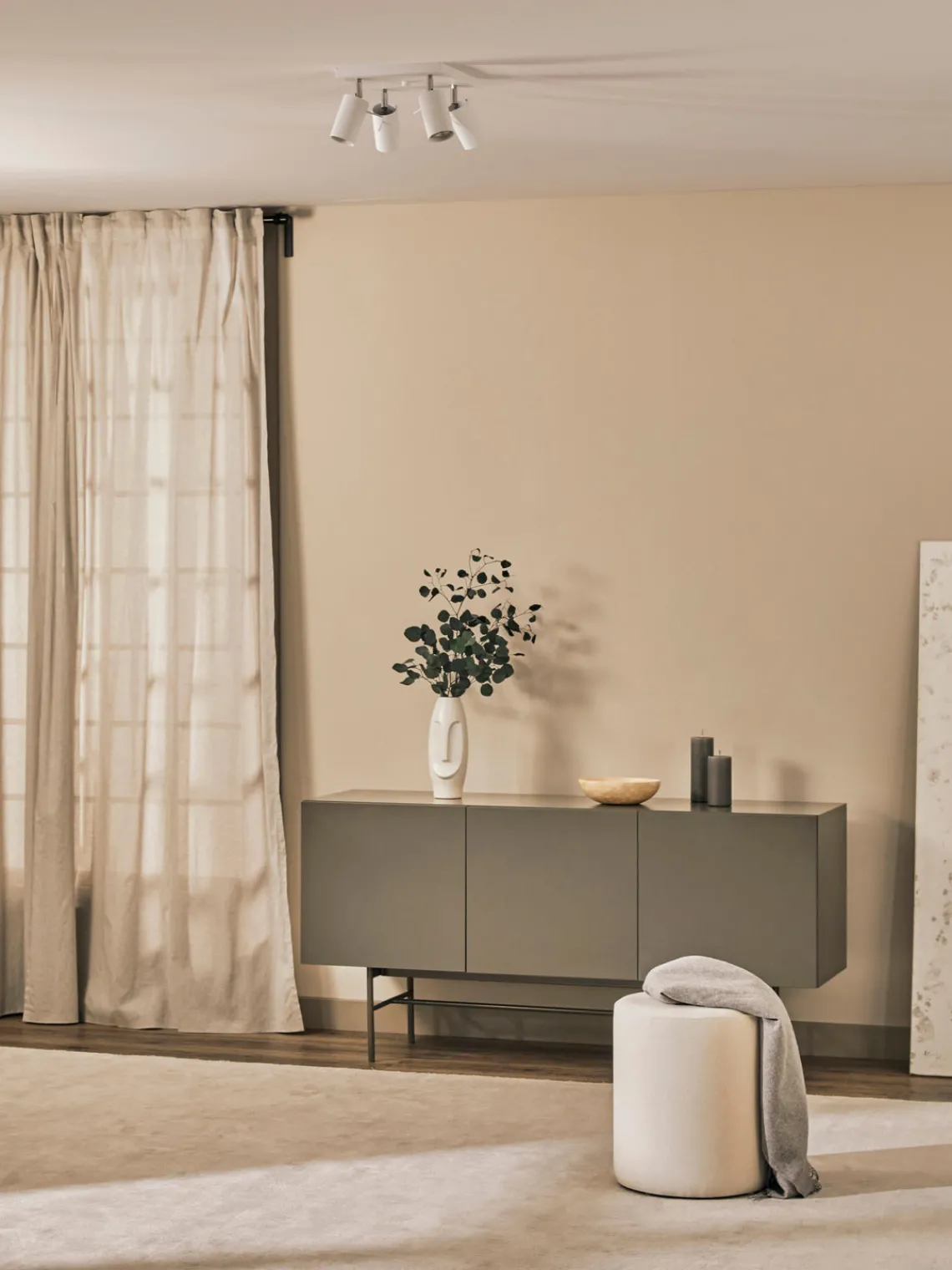 Plafones|Lámparas De Techo> Plafón pequeño Etna Blanco