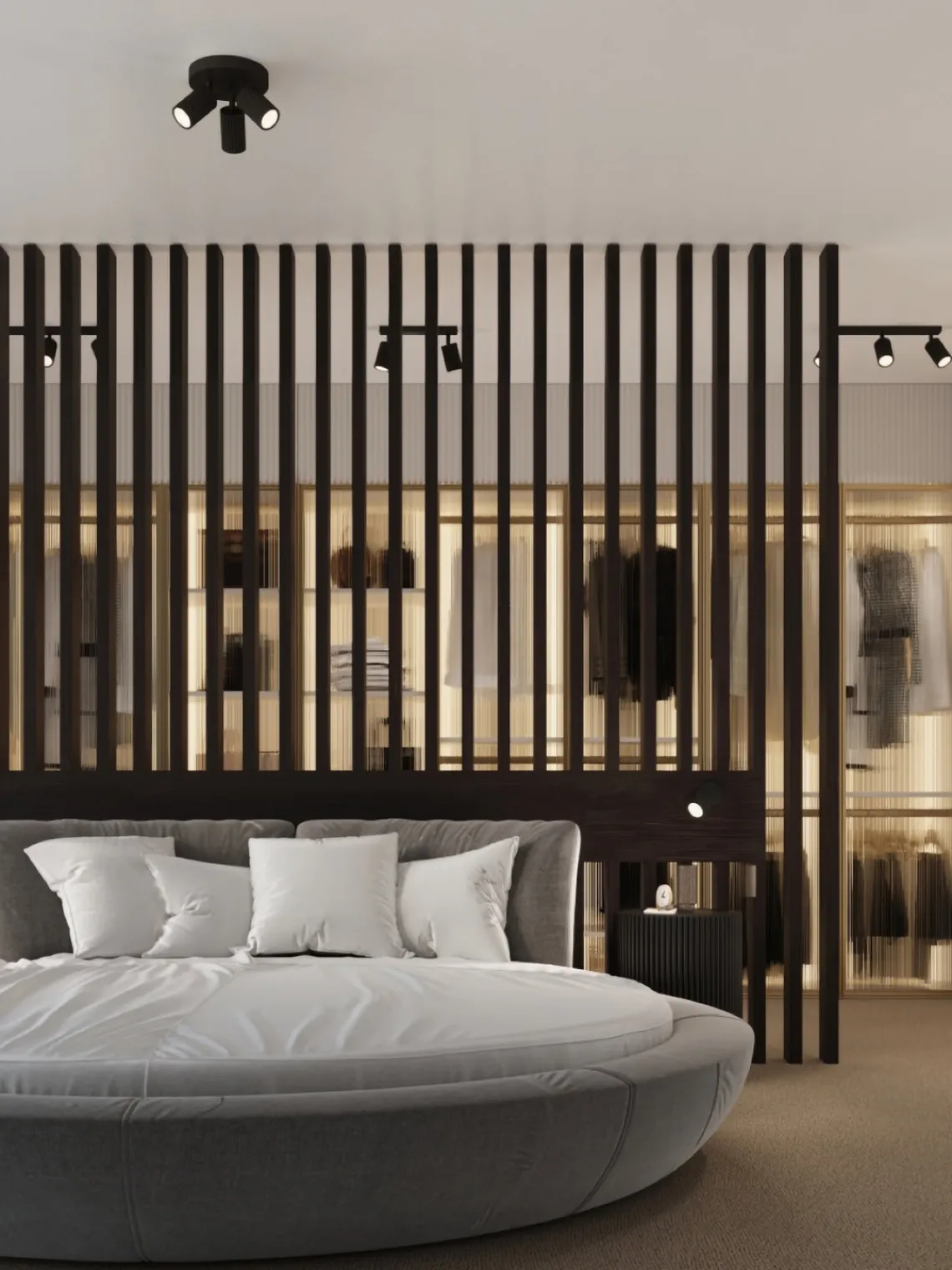 Plafones|Lámparas De Techo> Plafón pequeño Gleam Negro