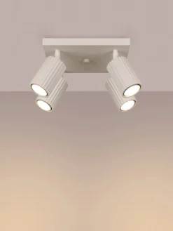 Plafones|Lámparas De Techo> Plafón pequeño Gleam Off White