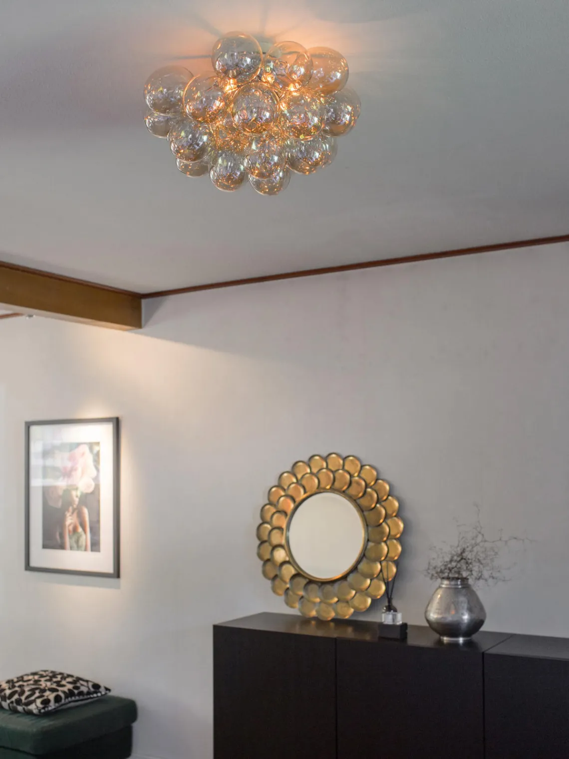 Plafones|Lámparas De Techo>By Rydéns Plafón soplado LED Gross Beige