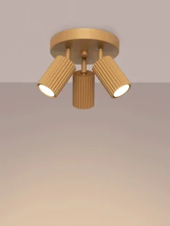 Plafones|Lámparas De Techo> Plafoniera LED Gleam Dorado