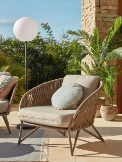 Jarrones|Flores Artificiales> Planta artificial en macetero Palme