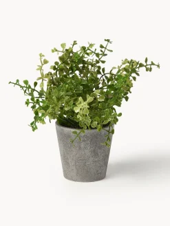 Best Plantas artificiales con macetas Timothy, 3 uds. Flores Artificiales|Jarrones