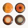 Tazas Y Mugs|Vajillas Completas>HKLIVING Platitos artesanales 70's, 4 uds.