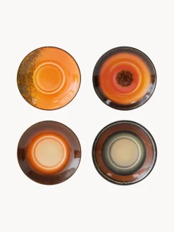 Tazas Y Mugs|Vajillas Completas>HKLIVING Platitos artesanales 70's, 4 uds.
