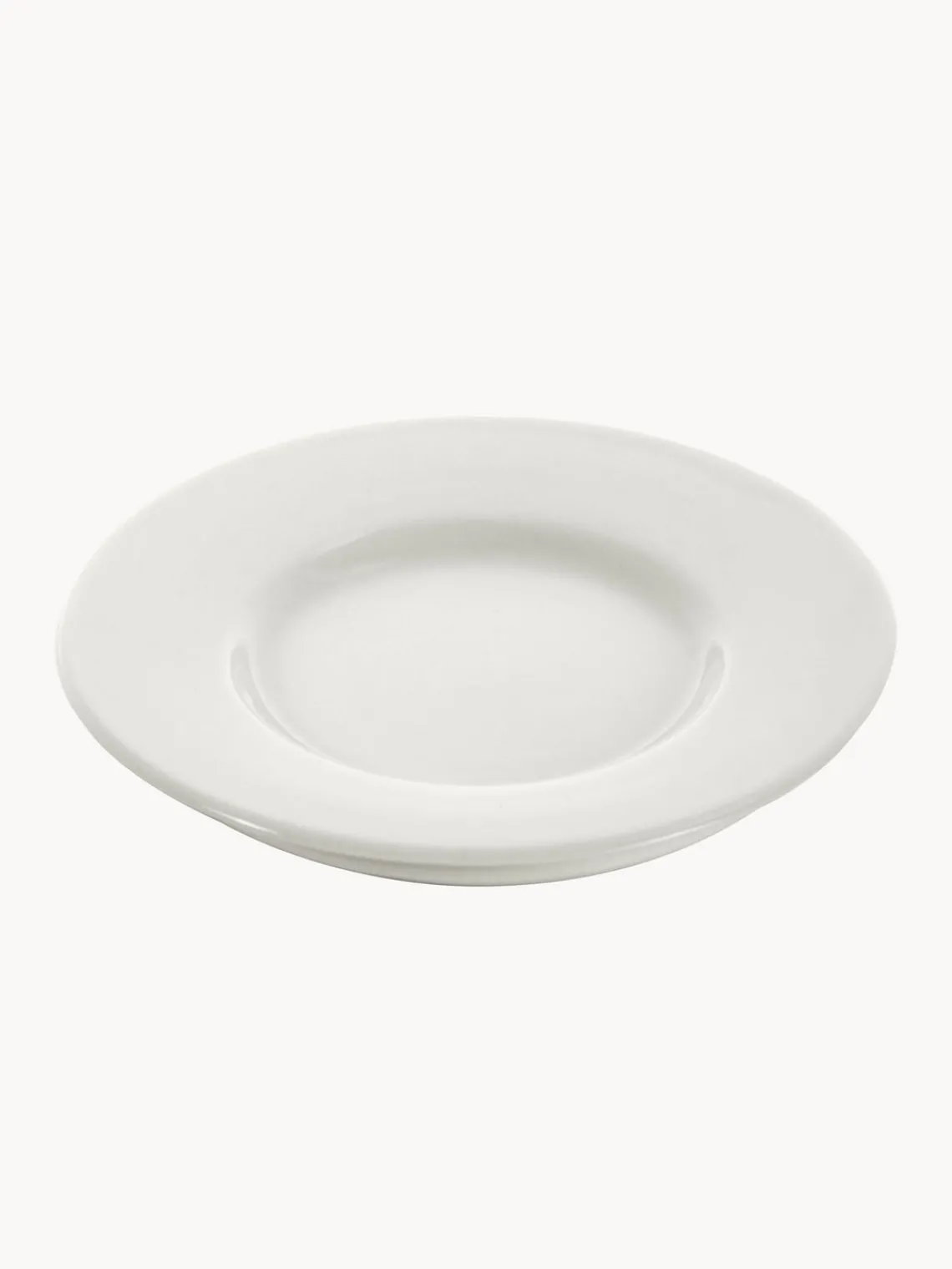 Tazas Y Mugs|Vajillas Completas>SERAX Platitos de porcelana con esmalte reactivo Dune, 2 uds. Blanco