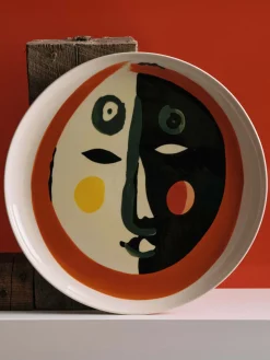 Sale Plato con esmalte reactivo Feast Vajillas Completas|Menaje De Mesa