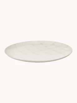Vajillas Completas|Menaje De Mesa>SERAX Plato de porcelana con esmalte reactivo Zuma, 2 uds. Blanco, gris claro, brillante