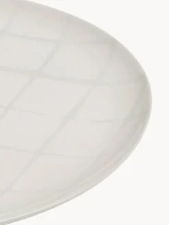 Vajillas Completas|Menaje De Mesa></noscript>SERAX Plato de porcelana con esmalte reactivo Zuma, 2 uds. Blanco, gris claro, brillante