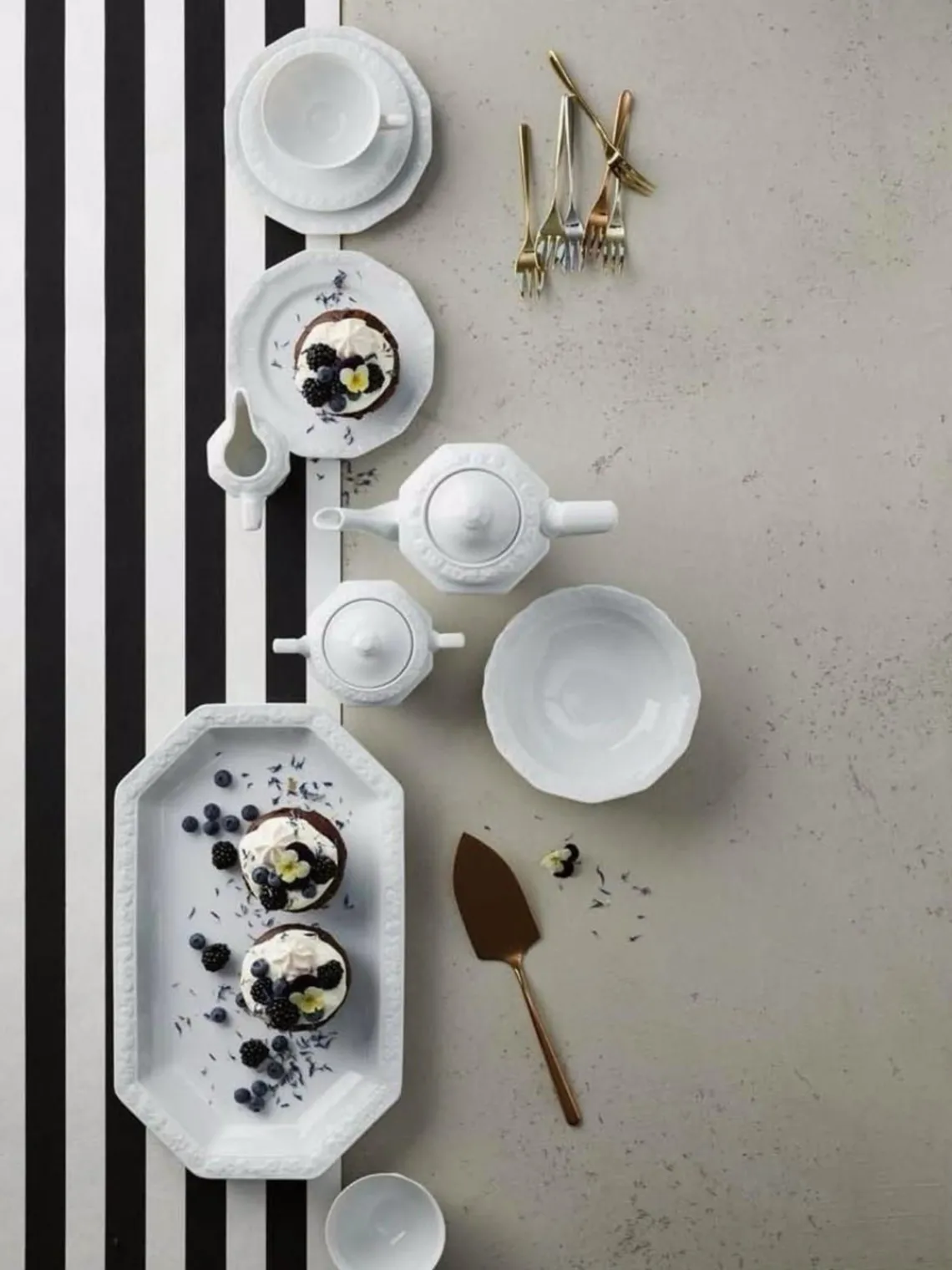 Plato de porcelana Maria Vajillas Completas|Menaje De Mesa