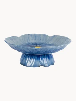 Clearance Plato de tarta pintado a mano Amapola Tarteras|Vajillas Completas