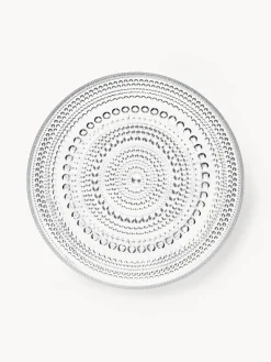 Platos De Postre|Vajillas Completas>iittala Plato de vidrio Kastehelmi Transparente