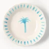 Outlet Plato hondo pintado a mano The Palms Platos Hondos|Vajillas Completas