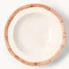 Platos Hondos|Vajillas Completas>Les Ottomans Plato hondo pintado a mano Bamboo