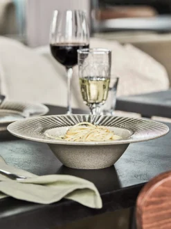 Best Plato hondo Pleat Platos Hondos|Vajillas Completas