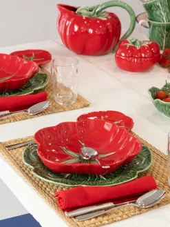 Platos Hondos|Vajillas Completas>BORDALLO PINHEIRO Plato hondo Tomato, 2 uds.