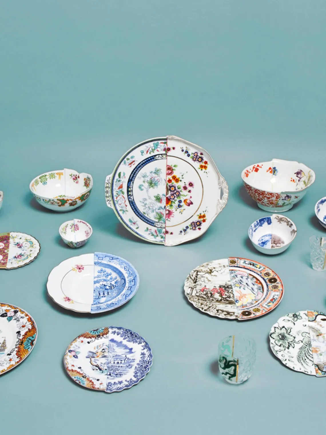 Outlet Plato llano artesanal Hybrid Platos Llanos|Vajillas Completas