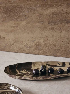 Cuencos Y Platos De Servir|Vajillas Completas>Ferm Living Plato llano artesanal Ryu