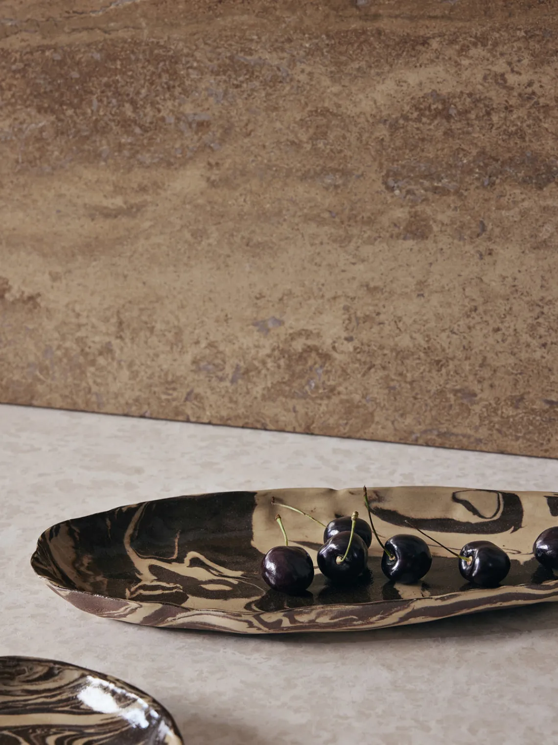 Cuencos Y Platos De Servir|Vajillas Completas>Ferm Living Plato llano artesanal Ryu