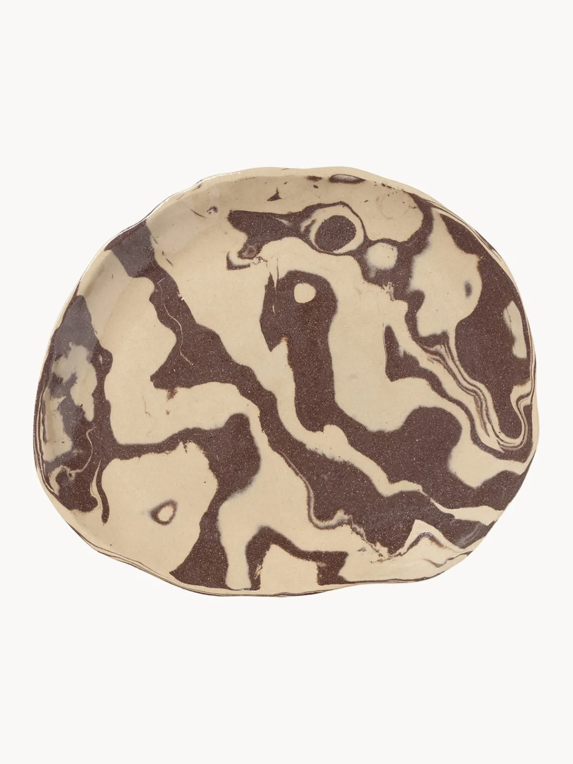 Cuencos Y Platos De Servir|Vajillas Completas>Ferm Living Plato llano artesanal Ryu