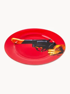 Platos Llanos|Vajillas Completas></noscript>SELETTI Plato llano de porcelana Revolver