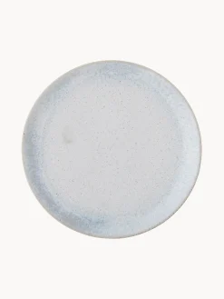 Platos Llanos|Vajillas Completas>Bloomingville Plato llano Paula Azul claro, beige claro